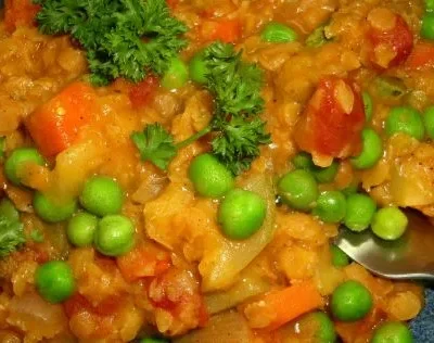 Fiery Lentil And Veggie Medley: A Flavor-Packed Healthy Recipe