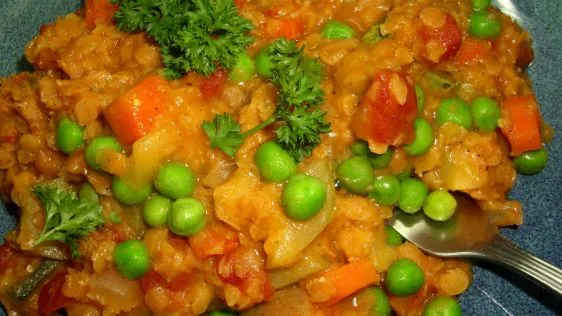 Fiery Lentil and Veggie Medley: A Flavor-Packed Healthy Recipe