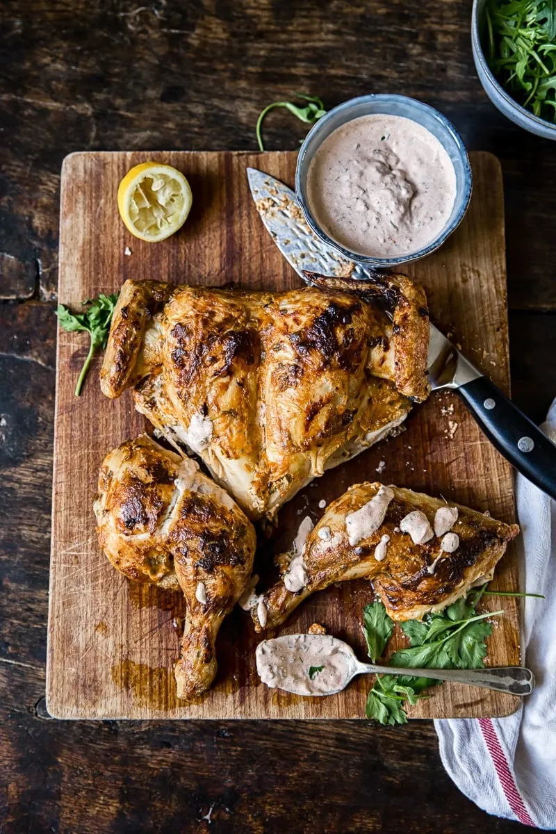 Fiery Yogurt-Marinated Grilled Chicken Recipe