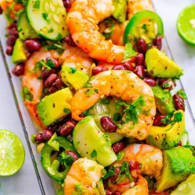 Fiesta Shrimp And Avocado Salsa