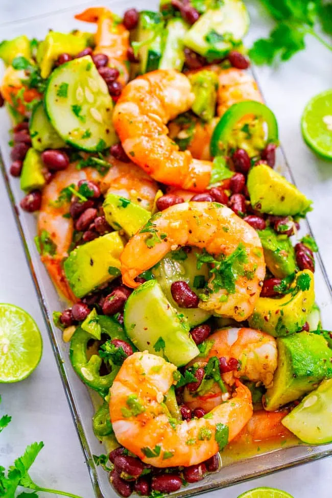 Fiesta Shrimp And Avocado Salsa