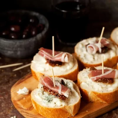 Fig And Gorgonzola Savouries