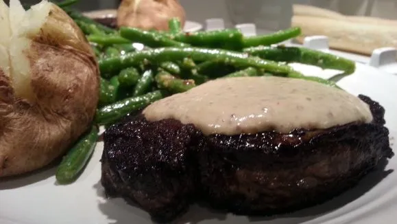 Filet Mignon With Whiskey Cream Sauce