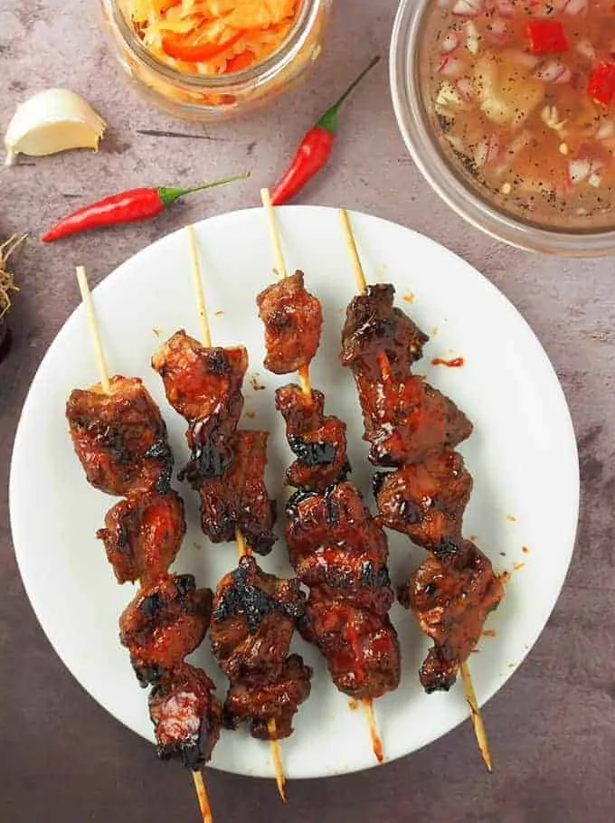 Filipino Bbq Pork Skewers