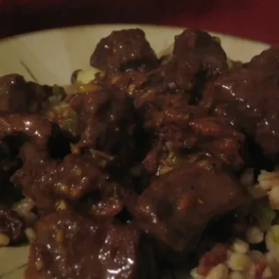 Filipino Beef Adobo With Coconut Milk