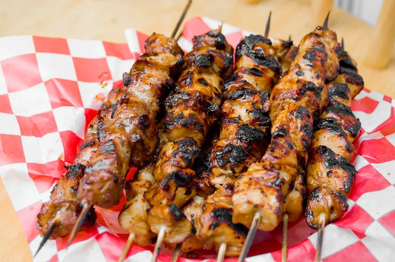 Filipino Beef Kabobs