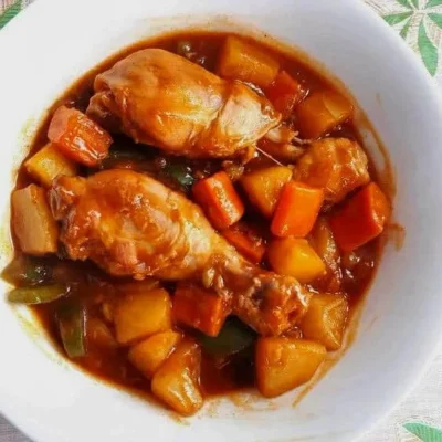 Filipino Chicken Afritada