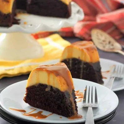 Filipino Leche Flan Cake