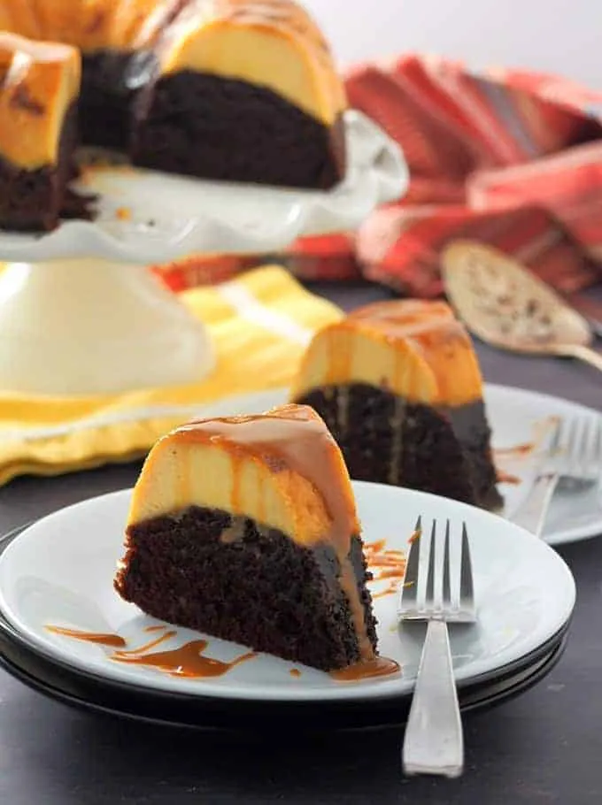 Filipino Leche Flan Cake