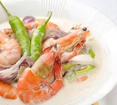 Filipino Shrimp In Coconut Milk