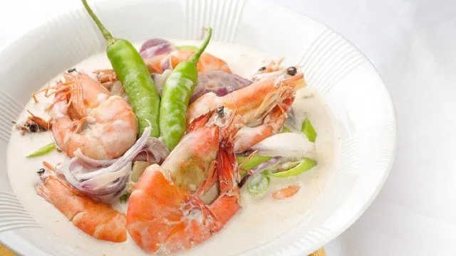 Filipino Shrimp In Coconut Milk