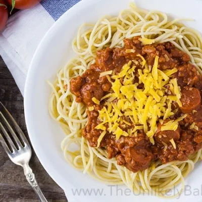 Filipino Style Spaghetti