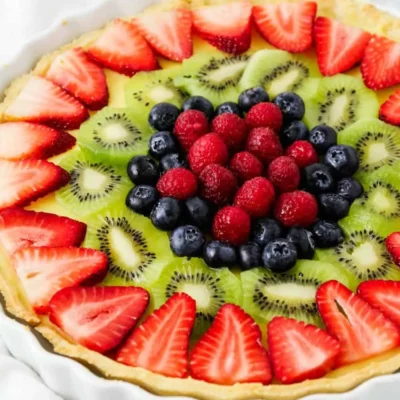 Filled Custard With Fresh Fruit