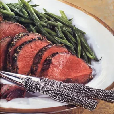 Fillet Steak With Thyme &Amp; Garlic Crust