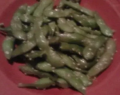 Finger Licking Sesame Edamame