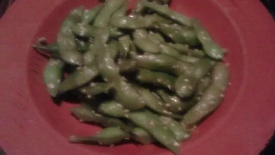 Finger Licking Sesame Edamame