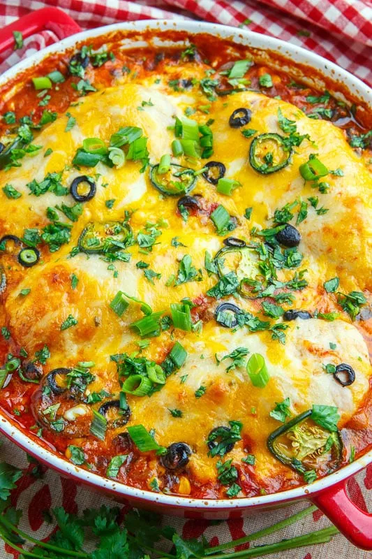 Firecracker Enchilada Casserole