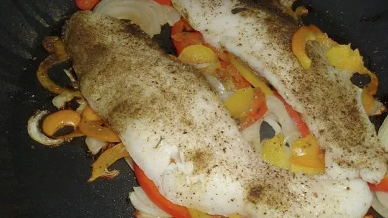 Fish With Bell Peppers