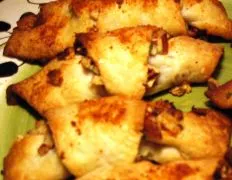 Flaky Blue Cheese Rolls W/Walnuts