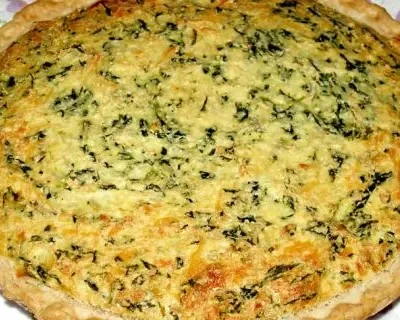 Flaky Crust Spinach Pie