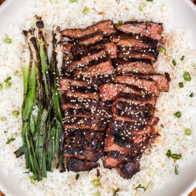 Flank Steak With Teriyaki Marinade