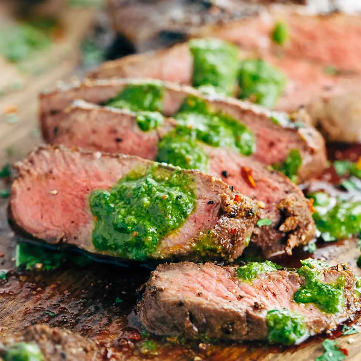 Flat Iron Steak With Dry Rub