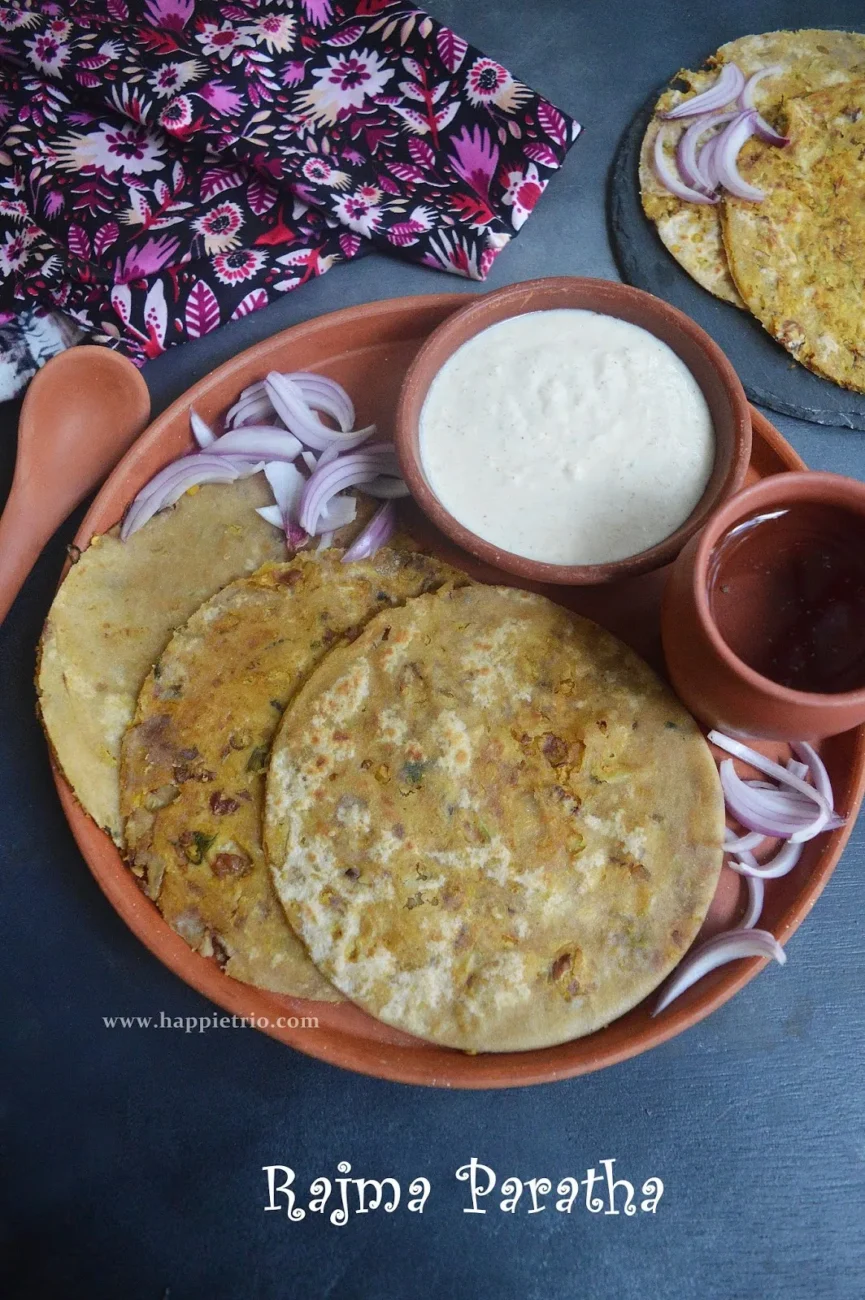 Flavor-Packed Spicy Red Kidney Bean Parathas Recipe