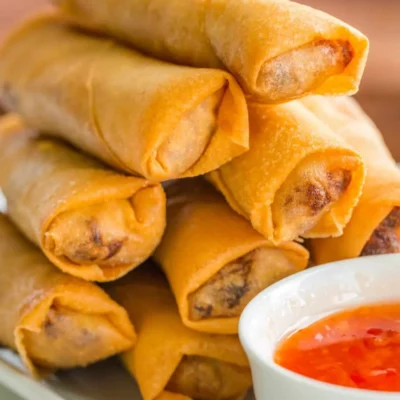 Flavorful Egg Rolls With Ginger