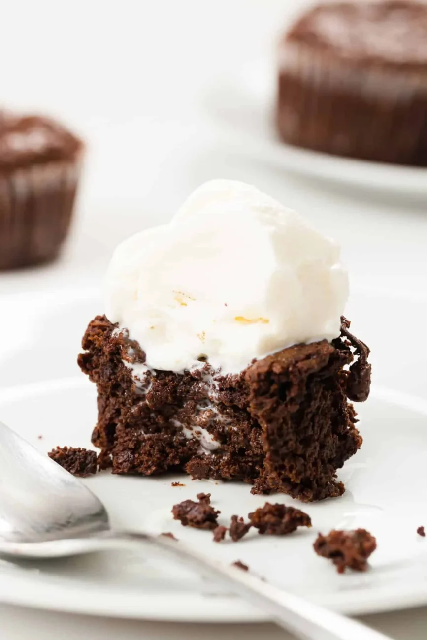 Flourless Chocolate Cupcakes