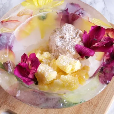 Flower Ice Bowls