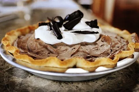 Fluffy Chocolate Silk Pie