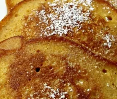 Fluffy Pumpkin Spice Pancakes From Scratch