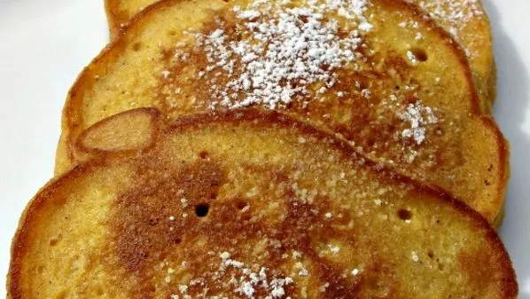 Fluffy Pumpkin Spice Pancakes From Scratch