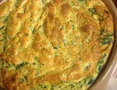 Fluffy Spinach and Egg Souffl Delight