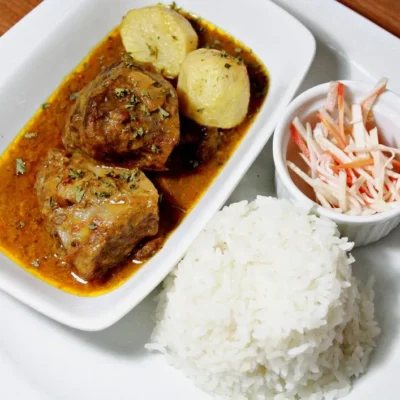 Fragrant Beef Curry With Rice