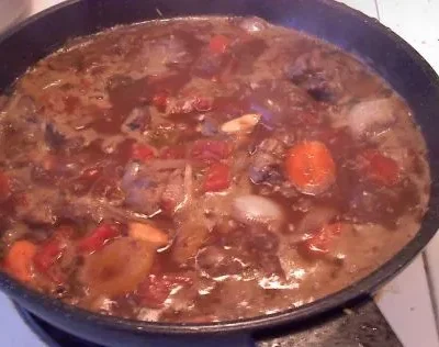 Fragrant Lamb Stew With Dried Fruits