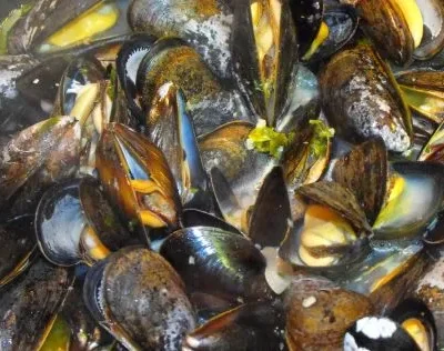 Fragrant Steamed Mussels In Vermouth With