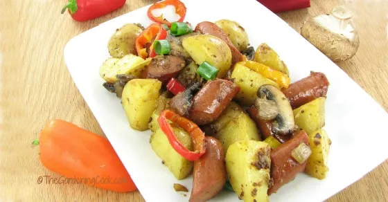 Frankfurter Vegetable Stir Fry