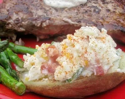 Freezable Twice Baked Potatoes --Oamc