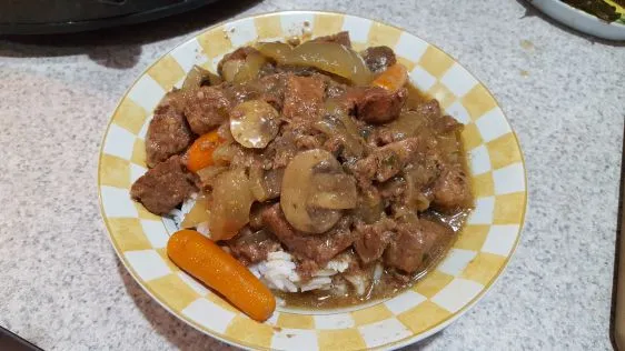 French Beef Burgundy For The Crock Pot