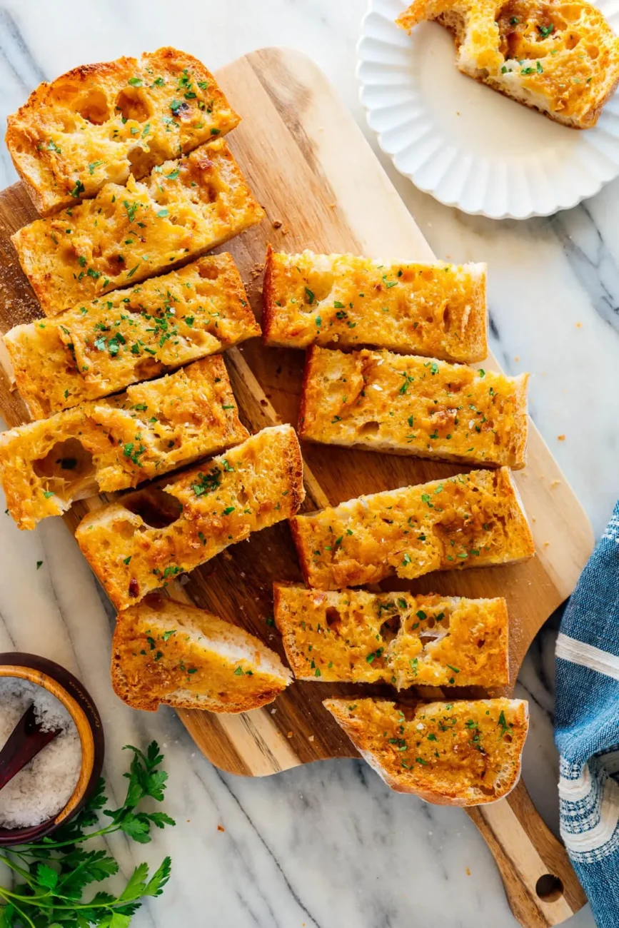 French Bread With Roasted Garlic