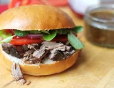 French Dip- Crock Pot Recipe