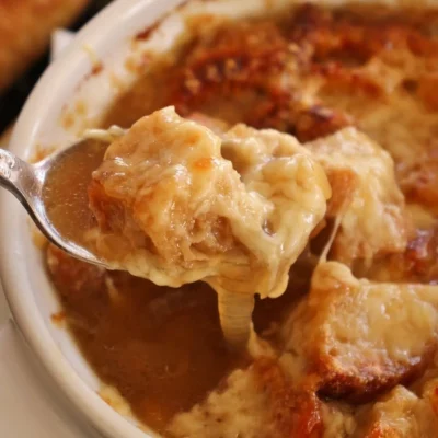 French Onion Soup With Croutons