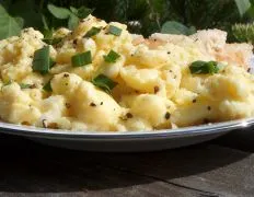 French Scrambled Eggs With Truffle Oil