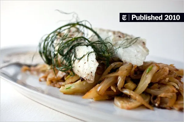 French Style Roasted Perch With Fennel