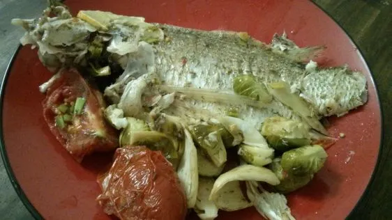 French Style Roasted Perch With Fennel