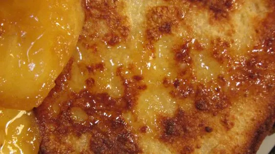 French Toast With Rum Bananas