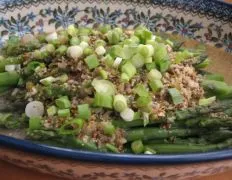 Fresh Asparagus With Lemon Herb Sauce