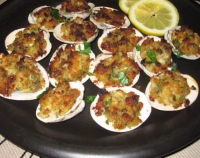 Fresh Baked Clams