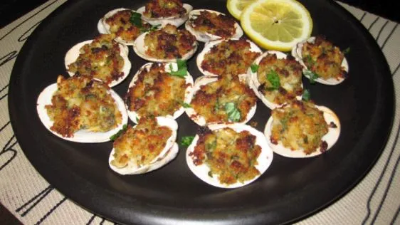 Fresh Baked Clams